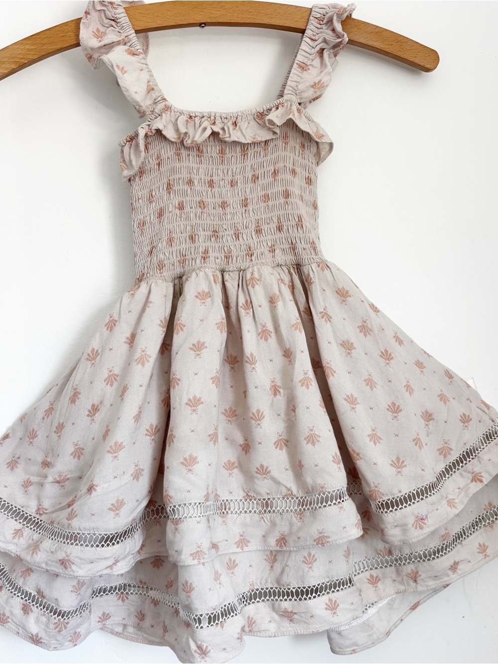 2-3Y best Noralee Birdie Dress - Powder Pink